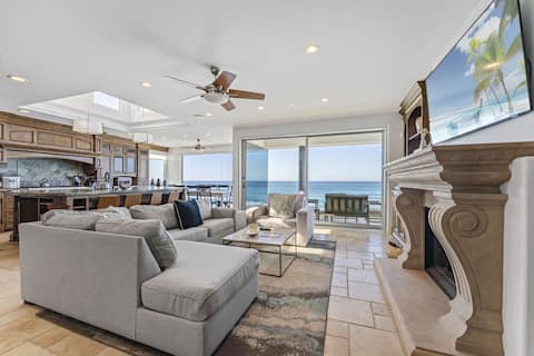 Luxury Oceanfront Villa w/ Resort Style Roof Decks