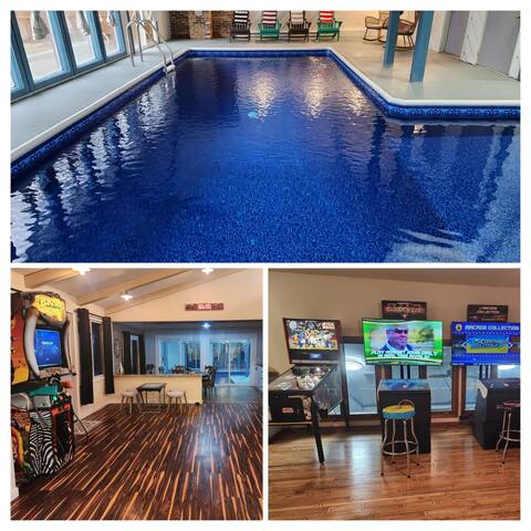 *Family Retreat* *Indoor Pool* *Arcade*