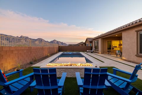 Luxury Desert Retreat • Heated Salt Pool + Spa