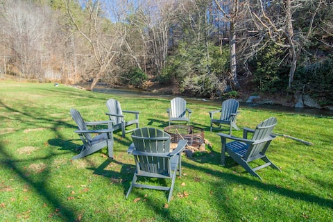 Helton Creek Trout Fishing! AND Hot Tub