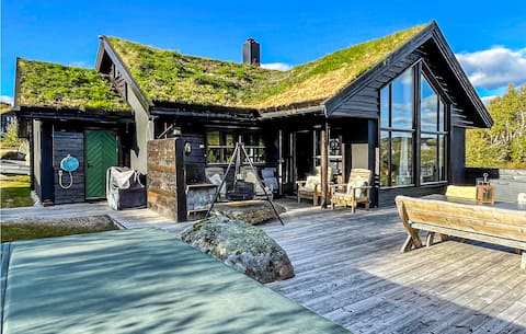 Beautiful home in åseral with sauna