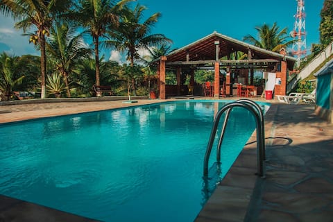 Chácara Alegria: Itaboraí, Swimming pool, Field, Barbecue