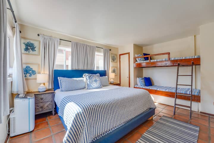 First Floor King and Twin Bunk Bedroom with Ensuite Bath