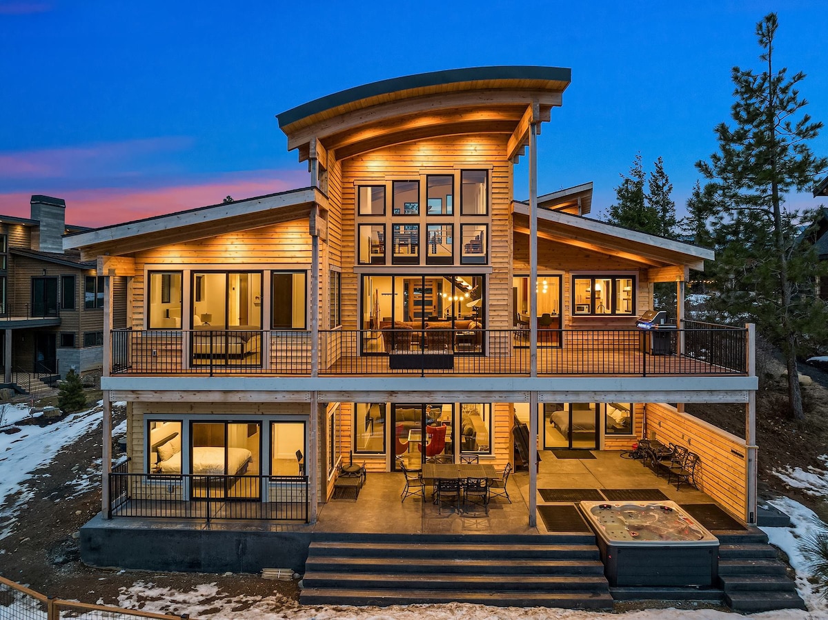 Winter fun! Stunning view, Suncadia 5bd