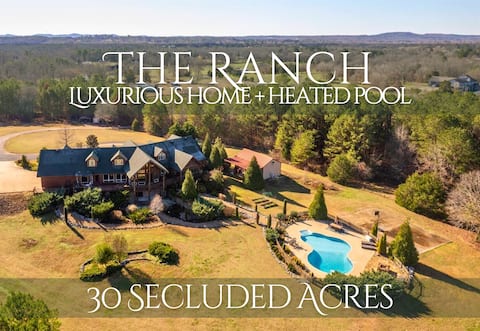 Luxury Retreat w/ Heated Pool - Sleeps 28