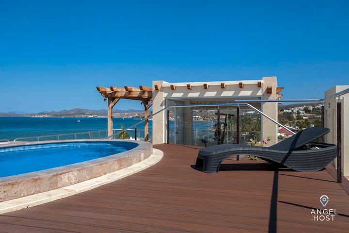 Oceanview Balcony, Roofpool, Steps To Malecon - La Paz, Mexique