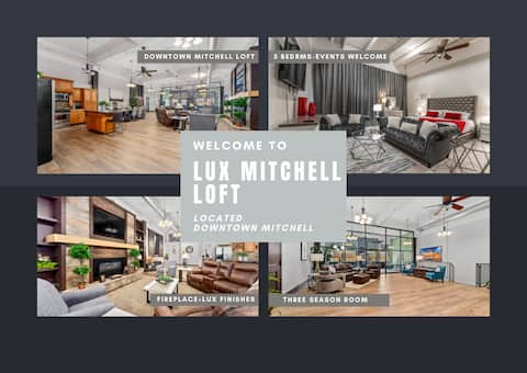 Downtown Loft|5 BR|Events Welcome|Sleeps 21