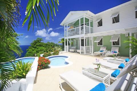 Saline Reef - Beautiful 2-bed cliffside villa