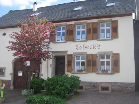 Apartment with balcony (Bistro Tebecks apartments)