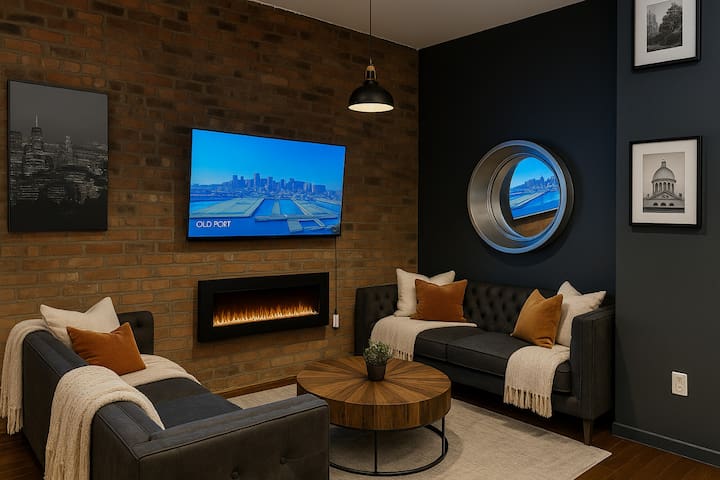 Spacious 4 BR 2 Floors unit in Old Montreal