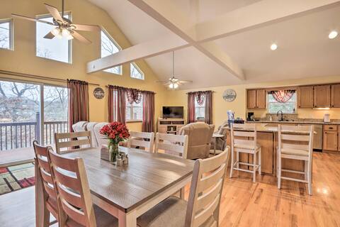 'Lazy RS Lakehouse' w/ Private Hot Tub & Boat Dock