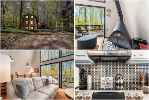 Sugarloaf Chalet Pet-Friendly 3BR + Loft & Hot Tub