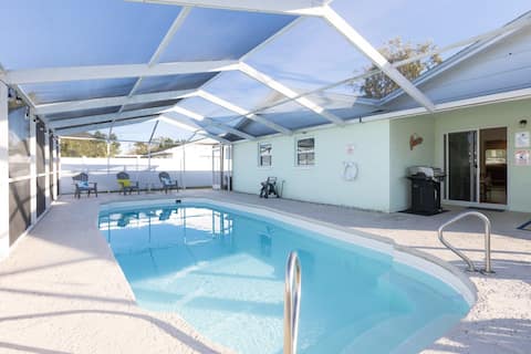 Pet-Friendly Retreat with Heated Pool