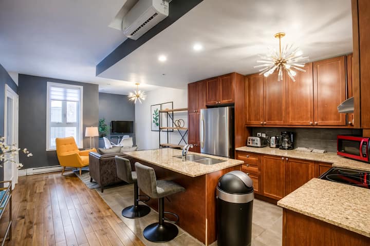 Cozy 2bd Loft Hotel Suite-old Montreal B3 - Brossard