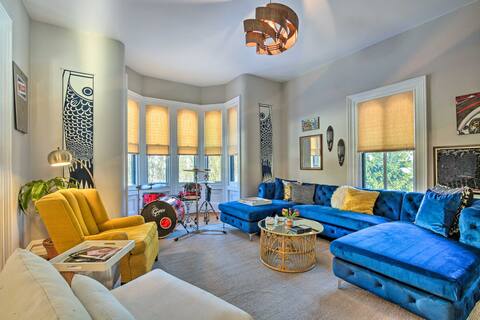 Walk to Downtown: Pet-Friendly Millerton Home!