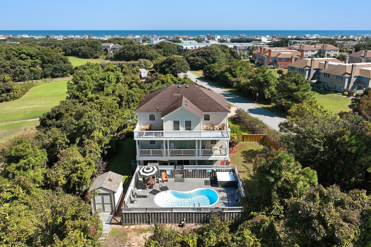 Worthington Lane: Pool, Hot Tub, Golf Course View