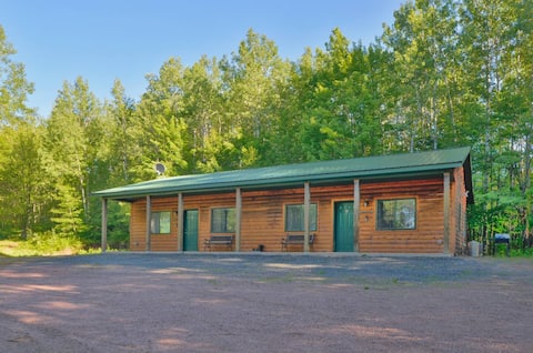 Snowmobile, Ski, or ATV Direct from This Cozy Cabi