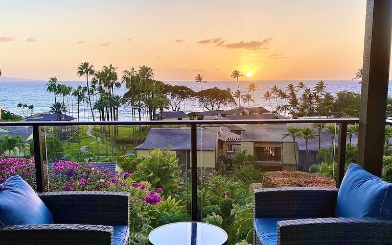 Wailea Elua: Huge Ocean Views, Pool, AC & Hot Tub