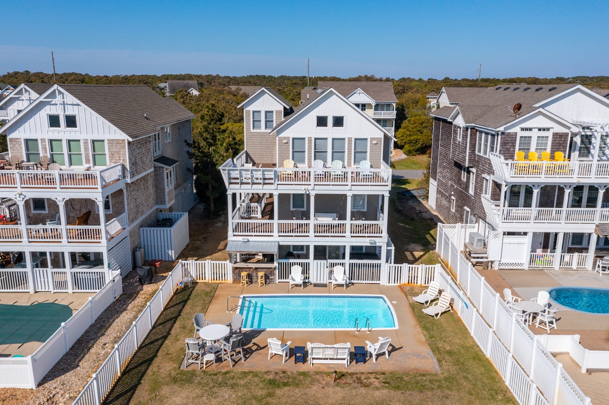 Avalon: Old Nags Head Place, Private Pool, Hot Tub