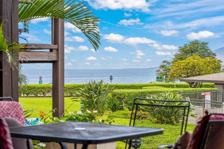 Ground Floor, Oceanview, Updated Coastal Style Gem - Maui, HI