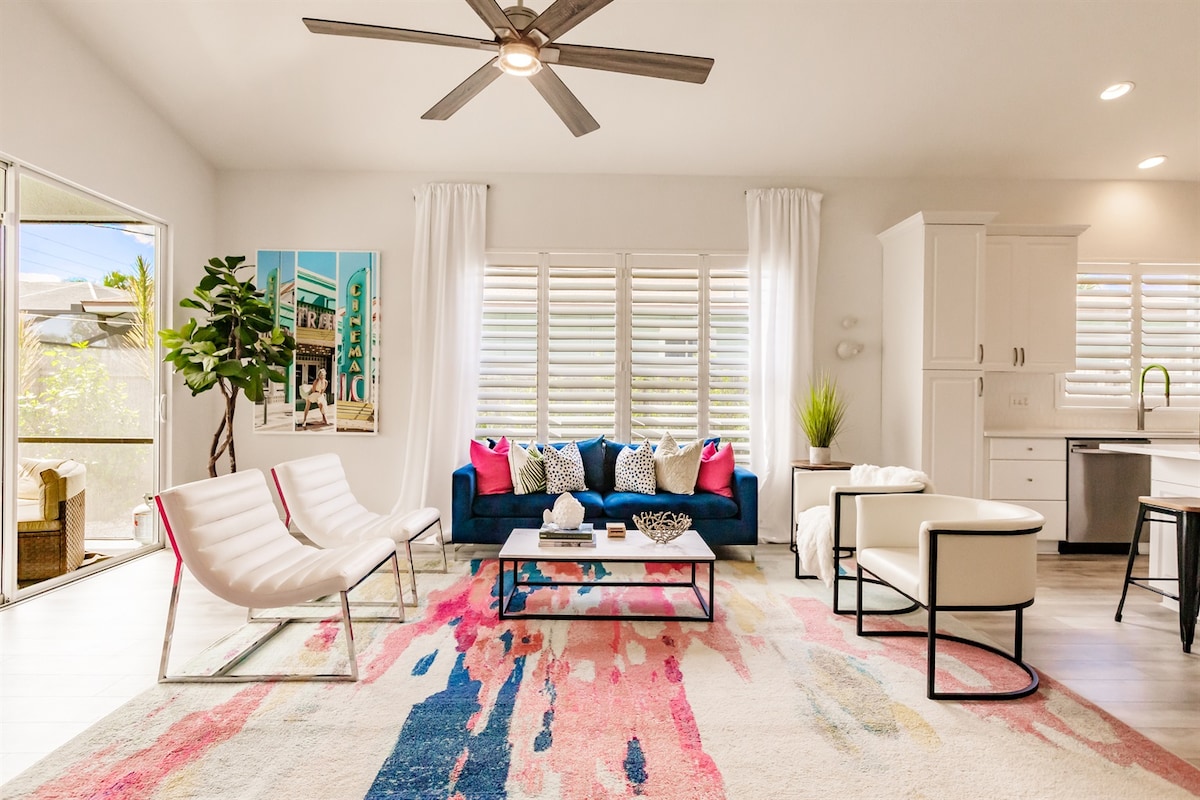 Popular Airbnb listing: Beach! Heated Pool, Game Room, 2 Kings, 2 Suites in Naples Park
