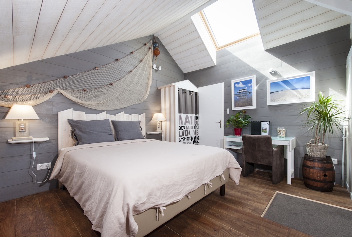 غرفة لي بيلا في الطابق العلوي