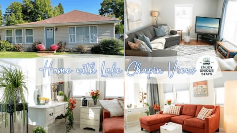 Comfy Escape with Lake Chapin views!