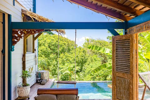 Villa Niaouli zen atmosphere and lush nature