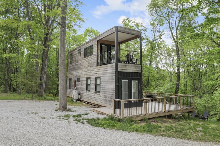 Hiltop Haven: The Double Stack - Shipping containers for Rent in