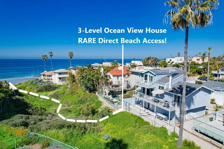 Direct Beach Access * 3 Story House * Ocean Views gallery image 3
