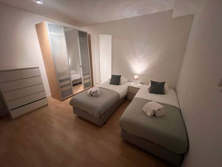 2 camas individuales