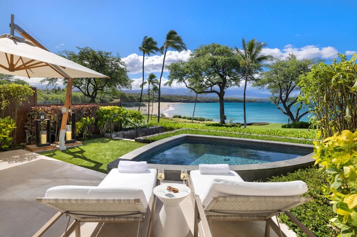 Hapuna Beach Condo with pool – Mauna Kea Resort!