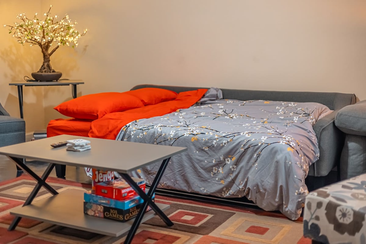 Canapé le jour, lit confortable la nuit, flexible et facile