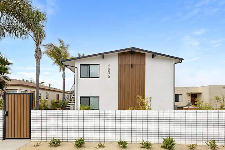 Newly Renovated In Ob - Steps To Sand & Surf - Mission Beach - San Diego