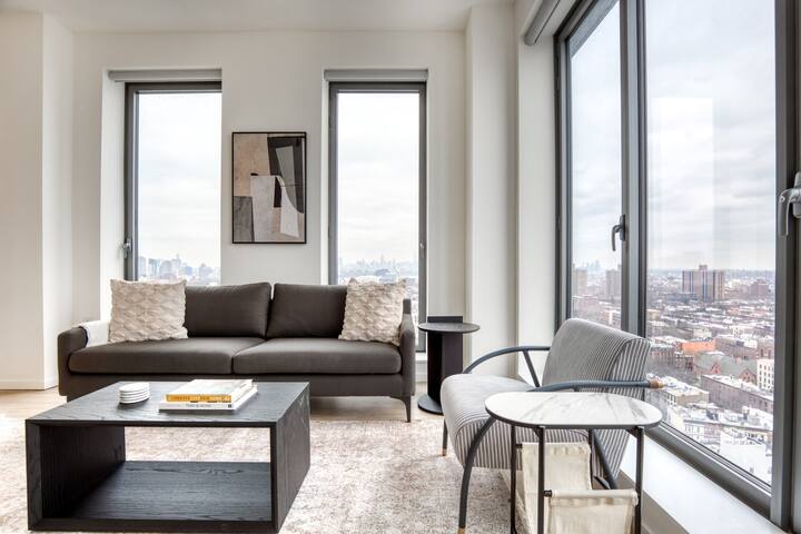 Blueground | Clinton Hill, gym, pool & w/d gallery image 2