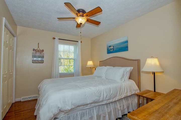 Všetky spálne ponúkajú rovnako vysokú úroveň pohodlia.