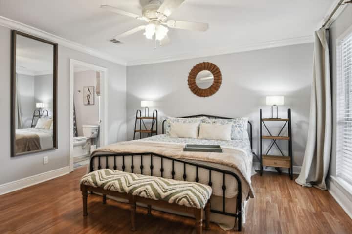 Dormitorio 1 cama tamaño king