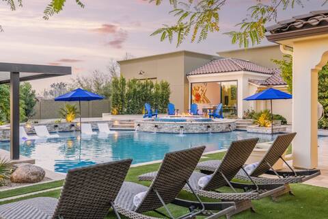 Scottsdale 10BR Desert Oasis: Pool, Hot Tub & More