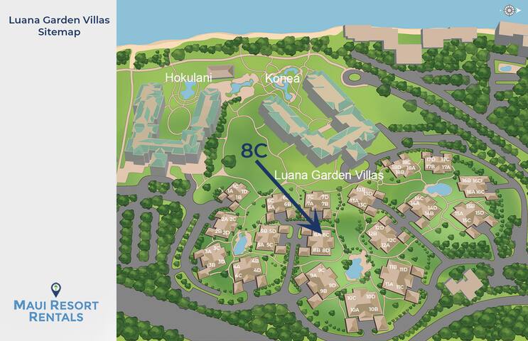 Maui Resort Rentals: Luana Garden Villas 8C gallery image 2