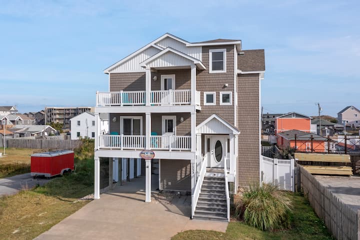 Another Day In Paradise: 4-min Walk To The Beach! - Kill Devil Hills, NC