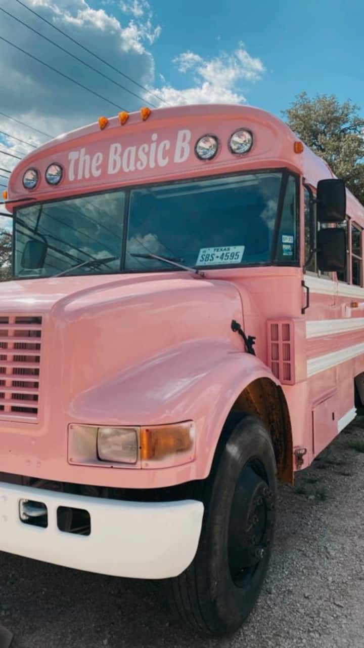 The Basic B School Bus Tiny Home! Tiny houses for Rent in Helotes
