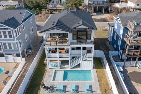 Bourbon Beach House: Pool/Hot Tub, Gourmet Kitchen