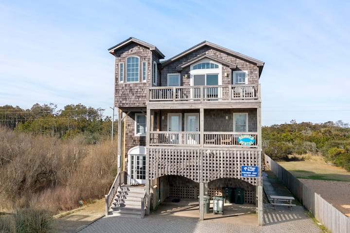 Summer Rental: Semi-oceanfront, Pool, Rec Room - Nags Head, NC
