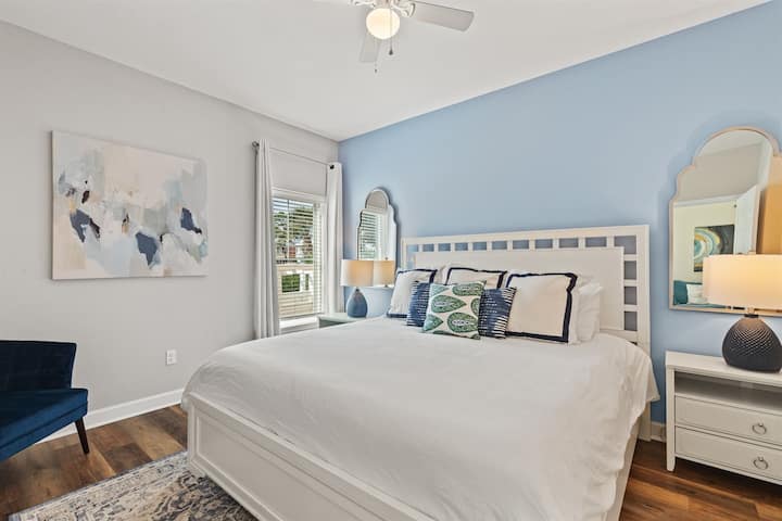 Krevat kryesor Bedrom me krevat dopio "king"