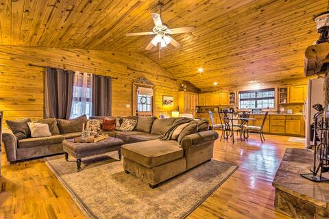 Pet-Friendly Cabot Cabin w/ Fenced Yard!