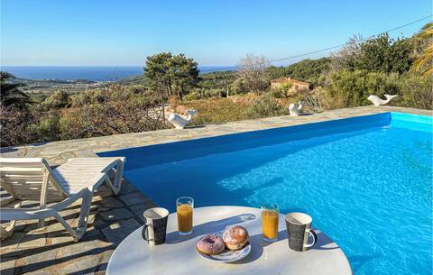 Stunning home in Samos with house sea view