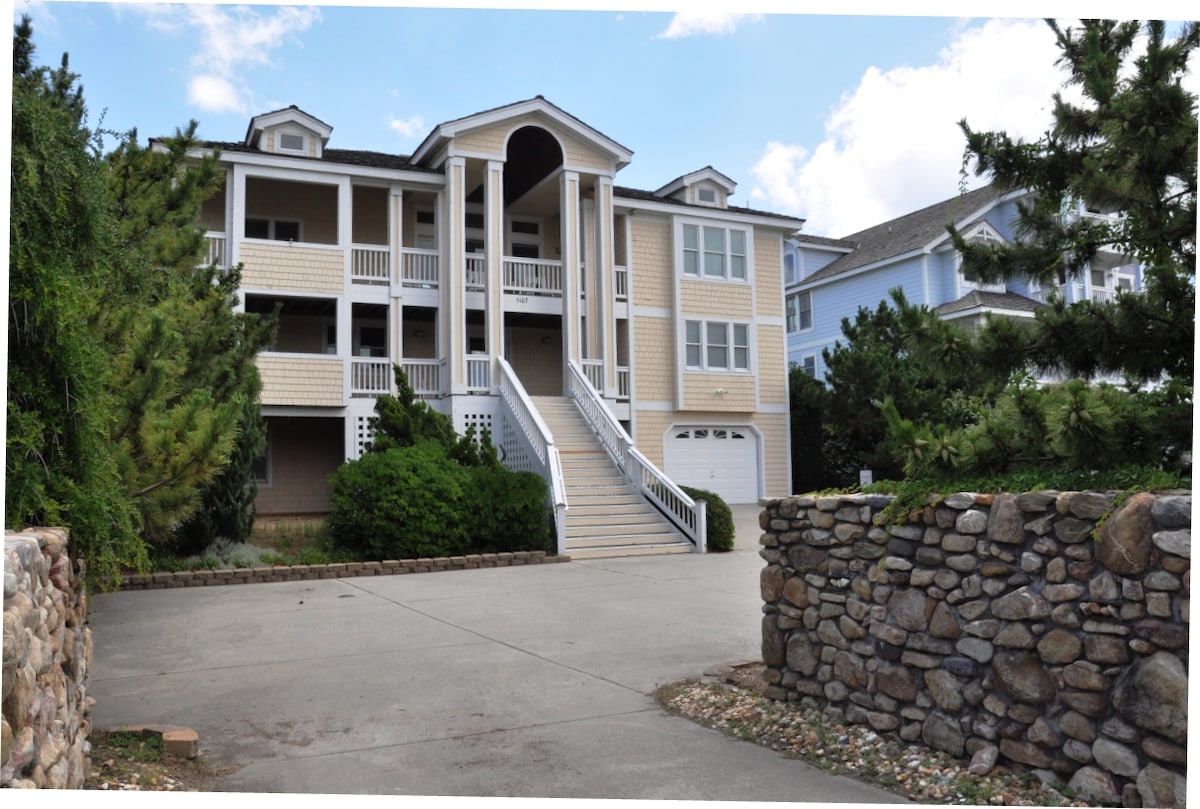 Duneridge Estates 10: Oceanfront, Pool, Hot Tub