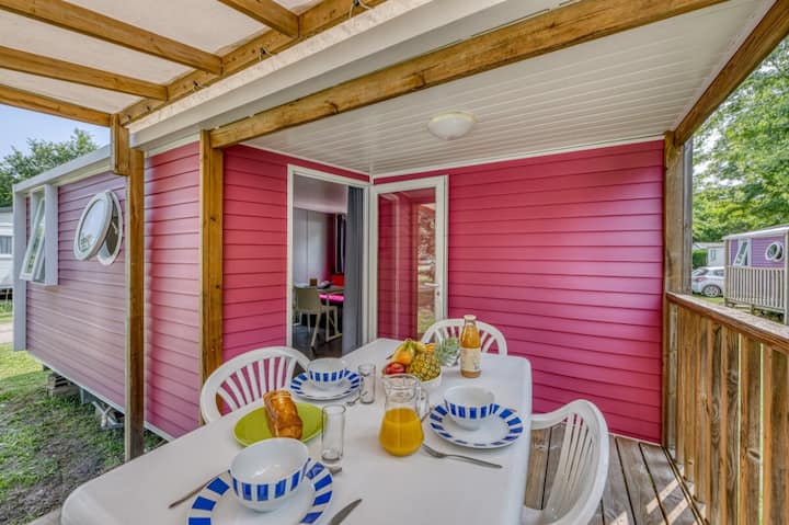 Mobil-home Confort+ 3 Pièces 4 Personnes + Tv - Mimizan