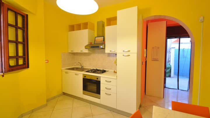 Villa Pour 6 Personnes, 2 Chambres, à Quelques Mèt - Torre San Giovanni