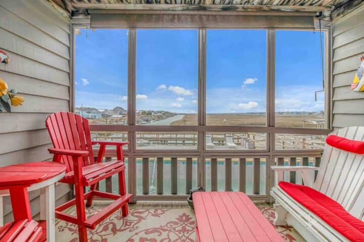 Amazing View Of Inlet, Steps From Ocean - Pool & H - Murrells Inlet, SC